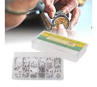 Akozon Jeu de Vis de Couverture Arrière de Montre en Acier, Outils de Réparation Essentiels pour Horlogers Modèle 1212 (4023)