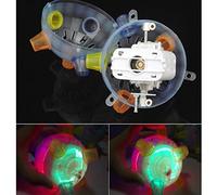Akozon Jouet de Balle de Saut à LED pour Les Chiens et Les Chats - Rebondir de Musique et Balle Légère pour Le Temps de Jeu Amusant, Chassant et Exercice (Blue)
