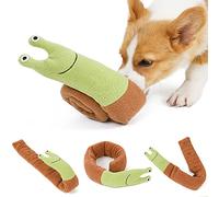 Akozon Jouet Interactif à Mâcher pour Chien, Chiot, Animal de Compagnie de Guerre, Jouet à Mâcher et à Faire Ses Dents (Conception d'escargot)