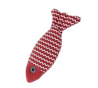 Akozon Jouet Interactif en Forme de Poisson, Herbe-aux-Chats, Fournitures pour Animaux de Compagnie, Simulation en Forme de Poisson, Jouet à Mâcher pour Chatons, Soulage Le Plaisir des Animaux de