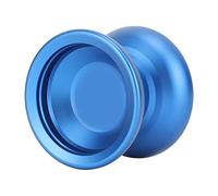 Akozon Kids Insensible en Alliage Yoyo Balle - Rotation Stable avec Un Roulement Insensible, Comprend des et des Cordes pour Le Développement des Compétences (Blue)