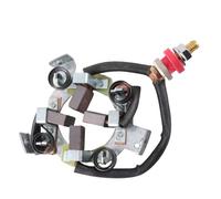 Akozon Kit de Balais de Carbone pour Moteur, Alésage Central de 45mm, Démarreur, Support de Balais de Carbone, Kit de Réparation, Treuil ATV 4x4 de 8 000 à 20 000 Lb