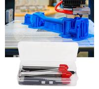 Akozon Kit de Buses en Acier Inoxydable pour Imprimantes 3D - Ensemble d'outils de Buse d'imprimante 3D avec Pince à épiler - Produits de Fabrication Additive Industrielle et Scientifique