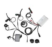 Akozon Kit de Contrôleur de Moteur électrique 36 V/48 V 1000 W, Contrôleur de Moteur 30 A avec Panneau LCD GD06, Accélérateur 130 X, Capteur 8 C, Niveau de Frein, Kit de de électrique 36/48 1000 W.