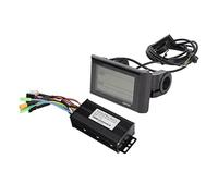 Akozon Kit de Contrôleur de Vitesse de Moteur sans Balais Kit de Contrôleur de Moteur de Vélo électrique 26A 24V 36V 48V Panneau d'affichage LCD à Dissipation Thermique - Sports et Plein