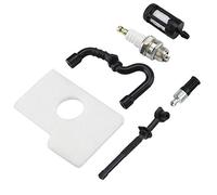 Akozon Kit de Filtre à Huile et Bougie d'allumage de qualité Supérieure Compatible avec la Tronçonneuse 017 018 MS170 MS180 pour des Performances Efficaces