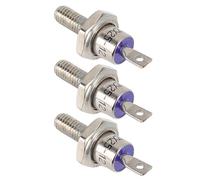 Akozon Kit de Générateurs de Diodes de Redressement en Spirale - 3 Pièces de Remplacement de Module de Diode de Redressement en Spirale 25A en Fer Haute dureté (Pôle positif)