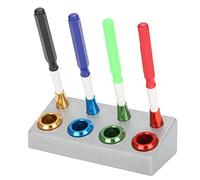 Akozon Kit de Huileur de Montre Professionnel, 4 Tasses d'huile, Assortiment de Stylos pour Réparation d'horloger