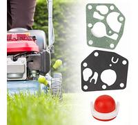 Akozon Kit de Membrane et d'amorce de Carburateur 795083 495770 - Ensemble Complet de Joints et de Membrane pour des Performances Optimales du Moteur