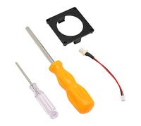 Akozon Kit de Montage pour Ventilateur d'impression 3D pour - Remplacement du Cadre du Ventilateur de Refroidissement avec Clips, Compatible avec NF A4x10 FLX, Outils Inclus