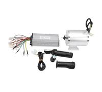 Akozon Kit de Moteur électrique à Courant Continu sans Balais 48V 2000W, Moteur Haute Vitesse 4500 Tr/min avec Pignon T8F pour Vélos et Scooters Go Karts