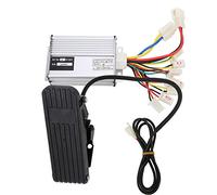 Akozon Kit de Pédale de Contrôleur électrique, Contrôleur de Brosse 48V 1000W avec Aluminium-composants et