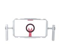 Akozon Kit de Plate-Forme de Cage Vidéo Magnétique pour Séquences Cinématographiques Stables Stabilisateur Vidéo Portable pour Téléphone 12 13 14 15 16 17