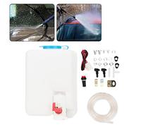 Akozon Kit de Pompe de Lave-Glace avec Système de Réservoir de Pompe 12 V 1,8 L - Remplacement Automobile