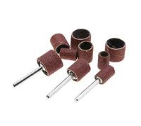 Akozon Kit de Ponçage à Tambour avec 102 Accessoires | Matériau en oxyde d\'aluminium, outil de meulage portable, compatible avec les machines rotatives