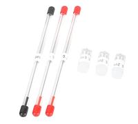 Akozon Kit de Remplacement de Buse d'aérographe et d'aiguille de 0,4 Mm pour Pistolets Pulvérisateurs - Comprend des Conteneurs EasYStore pour Une Peinture de Précision, Paquet de 3