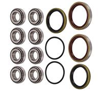 Akozon Kit de Remplacement en Caoutchouc pour Roulements de Roue Avant de VTT, 325 425 500 4x4