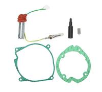 Akozon Kit de Réparation de Réchauffeur d'air, 5pcs Kit de Réparation de Bougie de Préchauffage Kit de Service de Prise de Chauffage à Air 12V 5KW Kit de Maintenance de Service de
