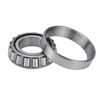 Akozon Kit de Roulements à Rouleaux Coniques 30208, Pièce de Rechange en Métal de qualité E de Haute Précision pour équipement Minier de Laminoir Automobile (30208)
