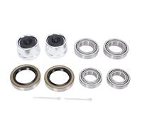 Akozon Kit de Roulements de Moyeu de Remorque L68149 L68111 L44649 L44610, Solution Polyvalente, Joints D'essieu de Remorque, Goupille Fendue