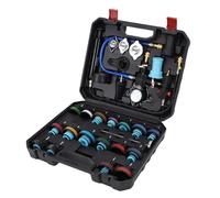 Akozon Kit de Testeur de Pression du Radiateur Universel pour Le Système de Refroidissement Automobile, Système de Détection de Recharge et de Détection de Fuite du Système de Liquide