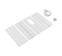 Akozon Kit de Ventilation AC, Tuyau de 5,1 Pouces - Kit de Ventilation de Fenêtre pour Conditionneur avec une Bonne étanchéité et une Bonne Installation | Accessoires pour la Maison et la Cuisine