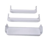 Akozon Kit D'étagère pour Porte de Réfrigérateur, pour Porte de | Ensemble de Trois Pièces, Plastique Léger, Installation Facile par Loquet, Résiste à l'humidité dans le Réfrigérateur