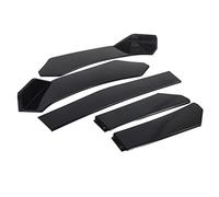 Akozon Kit Universel de Corps de Lèvre de Pare-chocs Avant de 5 Pièces, Protecteur de Canard de Diffuseur de Becquet de Séparateur de Lèvre