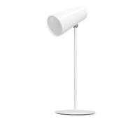 Akozon Lampe de Bureau Portable avec Batterie Rechargeable et éclairage Doux, Lampe de Lecture pour Chambre à Coucher - sans Fil, Flexible et Respectueuse des Yeux