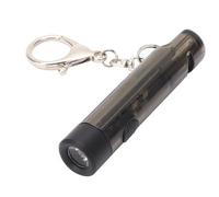 Akozon Lampe de Poche Porte-clés USB C, Rechargeable, Multifonction, Portable, d'urgence, avec Sifflet