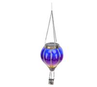 Akozon Lantern de Ballon de Feu Solaire - Design de Conception en Métal Unique Lumières à énergie Solaire pour Patio Extérieur, Jardin, Cour, Cheminement et Ambiance Porche (Je Tape)
