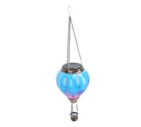 Akozon Lantern de Ballon de Feu Solaire - Design de Conception en Métal Unique Lumières à énergie Solaire pour Patio Extérieur, Jardin, Cour, Cheminement et Ambiance Porche (Tapez D)