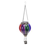 Akozon Lantern de Ballon de Feu Solaire - Design de Conception en Métal Unique Lumières à énergie Solaire pour Patio Extérieur, Jardin, Cour, Cheminement et Ambiance Porche (Tapez F)