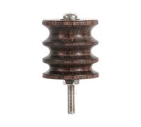 Akozon Leather Kit d'artisanat en Cuir Artisan Polisseur Poli Slicker Set Meulage Astuce Utile Nouveau(3 Slots)