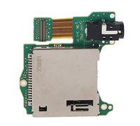 Akozon Lecteur Carte Cartouche de Jeu Fente pour hôte Plateau Remplacement la Fente Carte Jeu écouteur Trou Port adapté Interrupteur commutateur Accessoire réparation avec
