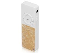 Akozon Lecteur MP3 Classique Fin - Lecteur de Musique Portable HiFi sans Perte avec Support Extensible de 64 Go, Conception Légère pour Un Transport Facile (Yellow)