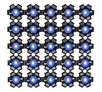 Akozon LED haute puissance Puce,AXD-3W Puces pourpres de la Lampe LED Haute Puissance Puce de Diode pour les Ampoules de Lampes Ampoule DIY