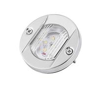 Akozon LED Stern Light 12V Marine Bateau tableau arrière Blanc LED En acier inoxydable Étanche Anchor Feu De Navigation