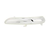 Akozon Lentille D'indicateur de Rétroviseur Latéral, Remplacement de Boîtier de Couvercle de Clignotant de Porte de Lentille Transparente pour 208 2012 2017 pour 2012-2017(Droit)