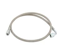 Akozon Ligne D'alimentation à Turbo en Acier Inoxydable 4AN à 90 Degrés Tuyaux de Tube de Tube (30,5 cm / 12 pouces)