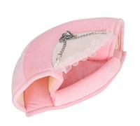 Akozon Lit Tunnel Suspendu pour Petits Animaux de Compagnie, Cage de Hamac Douce et Chaude pour l'hiver, pour Hamster, écureuils, Petits Animaux de Compagnie Suspendus (S)