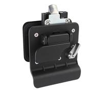 Akozon Loquet de Porte de Remorque Intérieur Extérieur Double Ouverture en Alliage de Zinc galvanisé pour Grands Véhicules