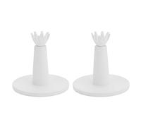 Akozon Lot de 2 Tees de d'entraînement Réglables, Accessoire de Sport d'entraînement de en Blanc