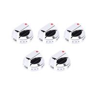 Akozon Lot de 5 Boutons de Commande de Brûleur, Cuisinière à Gaz et Four en Acier Inoxydable DG64 00473A de Remplacement pour NX58F5700WS NX58H5600SS NX58H5650WS NX58J7750SS