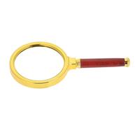 Akozon Loupe Portative 30X avec Poignée en Bois Amovible, Lecture de Bijoux, Outils et Accessoires de Fabrication de Perles et de Bijoux