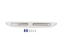 Akozon Lumières D'auvent de Porche de RV LED, 20 LED Haute Luminosité Lumières 12 V Barre Lumineuse Utilitaire Extérieure étanche Adaptée pour Les Yachts de Camping-Cars(Blanc)