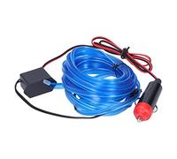 Akozon Lumières de Bande de LED, 5 m / 16.4ft Auto LED Bande Allume-Cigare entraînement Lumineux ambiant Voiture lumière intérieure DC 12 V Voiture éclairage intérieur(Bleu)