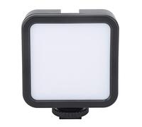 Akozon Lumières Vidéo RVB Portable pour Photographie, CRI 95, 3000-9000K, Variable avec Batterie 1200mAh, 9 Modes de Scène