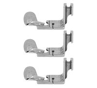 Akozon Machine à Coudre Industrielle à Fond Plat en Acier, 3 Pièces, Pied d'ourlet incurvé en Forme d'arc, 1/8 Pied roulé