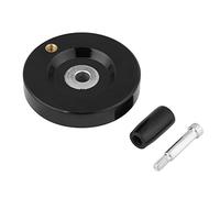 Akozon Machine Fraisage Arrière Ondulation Volant De Manœuvre Noir Pour Tour Avec Poignée Tournante(8 * 63mm)